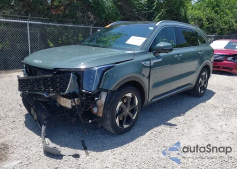 2025 Kia Sorento Hybrid Sx Prestige из США, поврежденный, VIN KNDRKDJG9S5313848